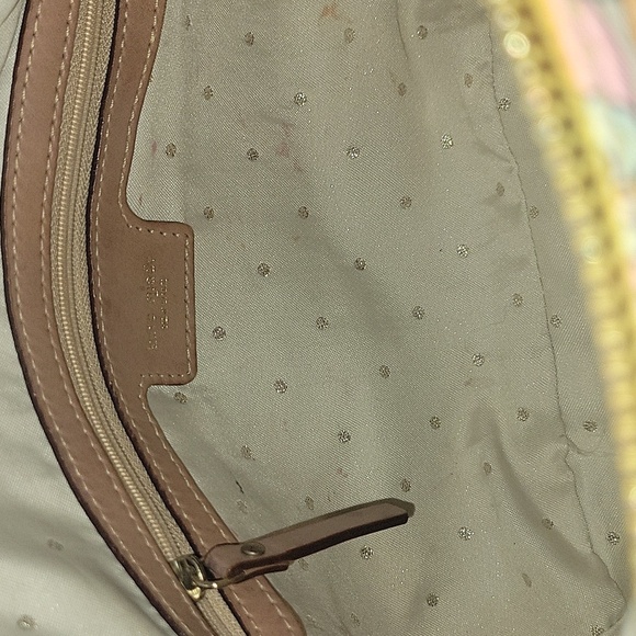 Kate Spade Floral Sequin Leather Women's Bag - Picture 12 of 13